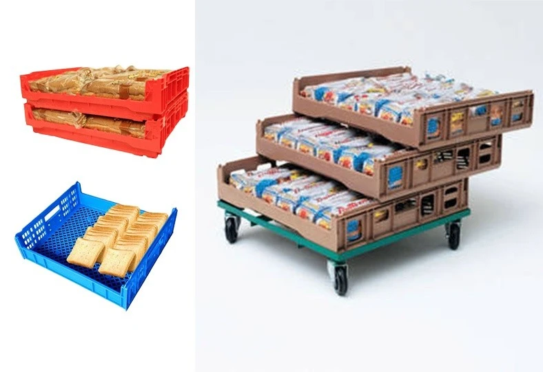 Details of Plastic Bread Racks